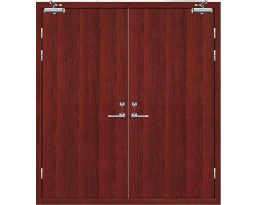 烤漆木質防火門